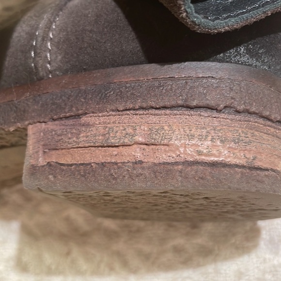 Alberto FERMANI Brown Suede Over Calf RubberBottom Sole Boots - Picture 5 of 7